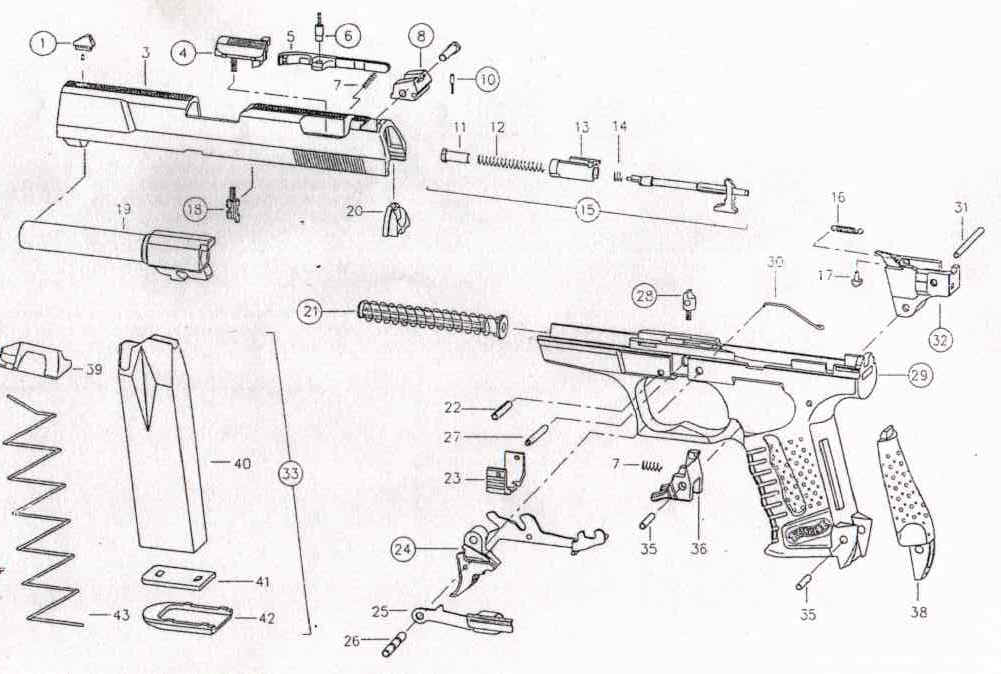 Схема toys gun model l209