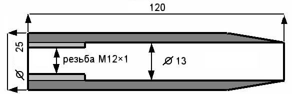 Мр диаметр. Надульник-утяжелитель для МР-512 чертеж. Надульник для МР 512 чертеж. Утяжелитель для МР 512 чертеж. Утяжелитель ствола МР 512 чертеж.