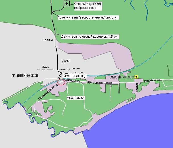 Приветнинское карта ленинградская область