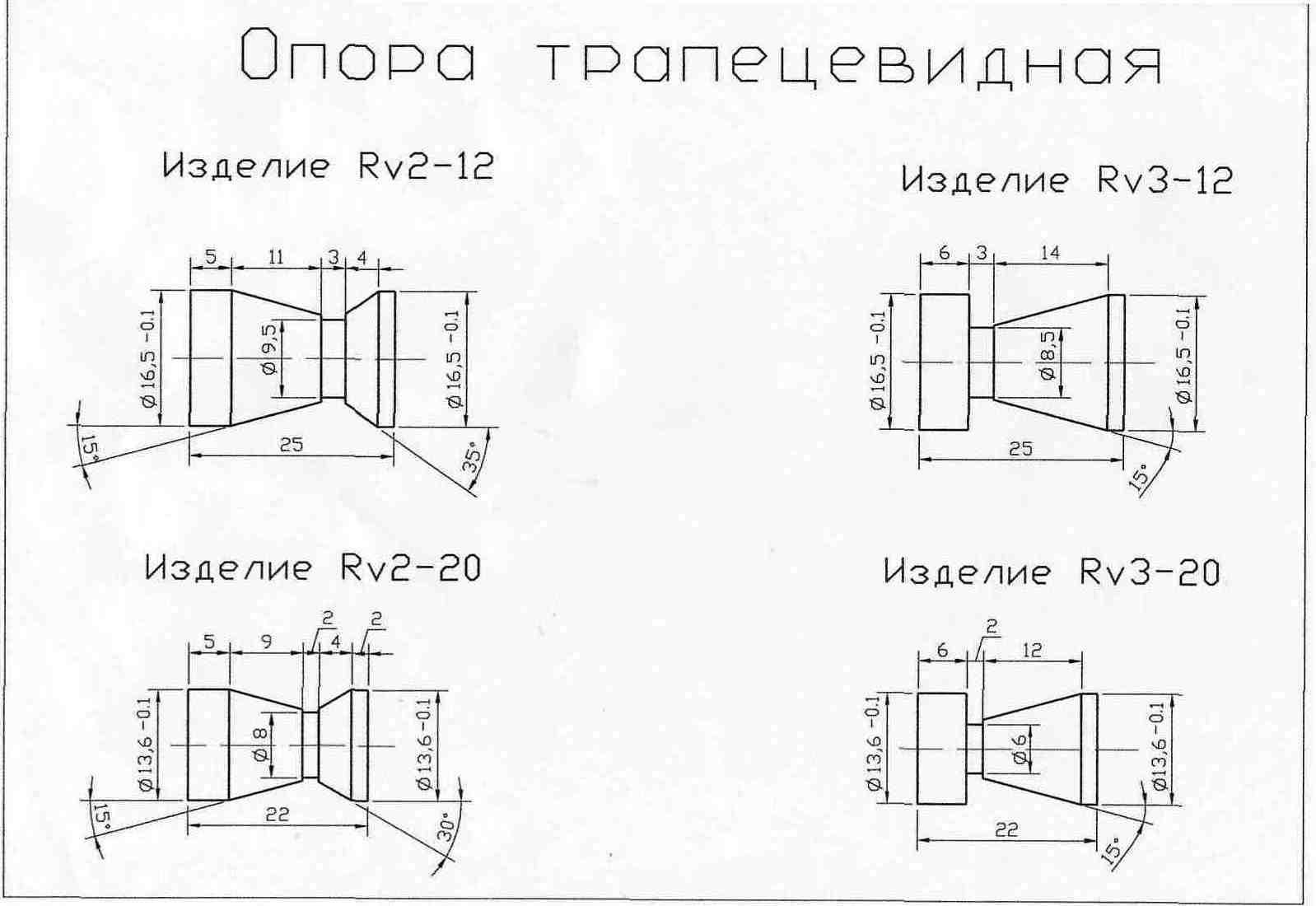 Пуля блондо 12 калибра чертеж