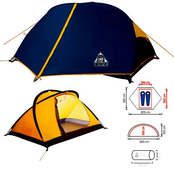 Как собрать палатку camping