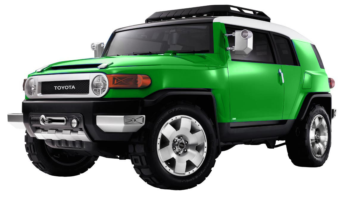 Toyota FJ Cruiser 2009 габариты