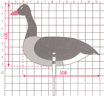 Профиля гусей для охоты своими руками чертежи и размеры