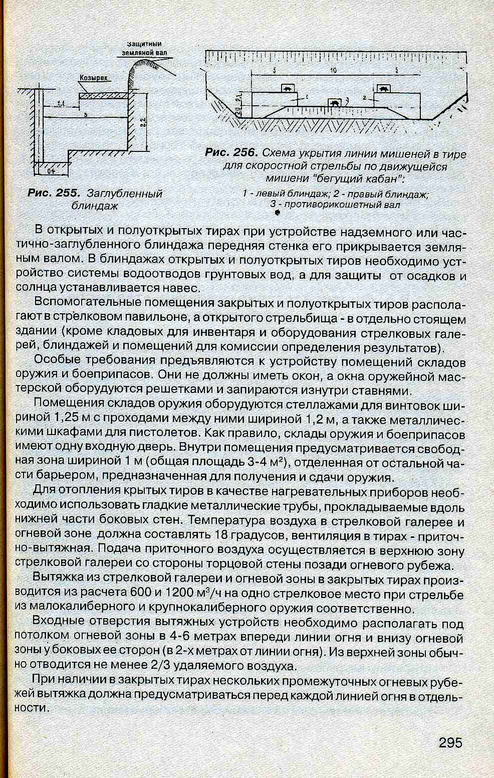 Пулеулавливатель для тира чертеж