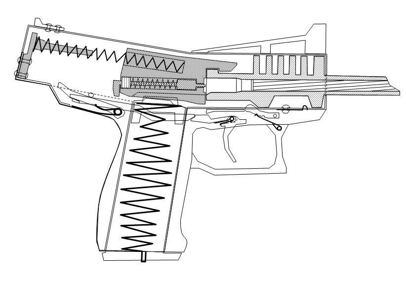 Gb 22 пистолет чертежи