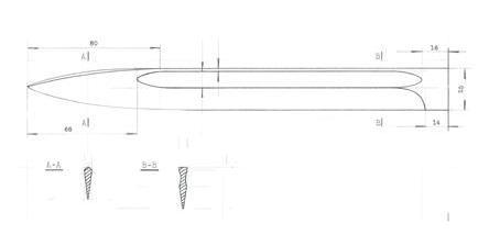 Немецкий штык нож чертеж