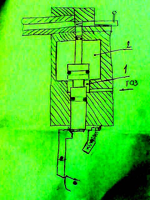 Штоком вниз. Клапан для пневматики своими руками. PCP пневматика чертеж. Оснастка для выталкивания штока. Ударник для ПСП пневматики своими руками.