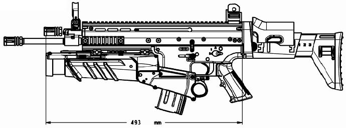 Fn scar чертеж