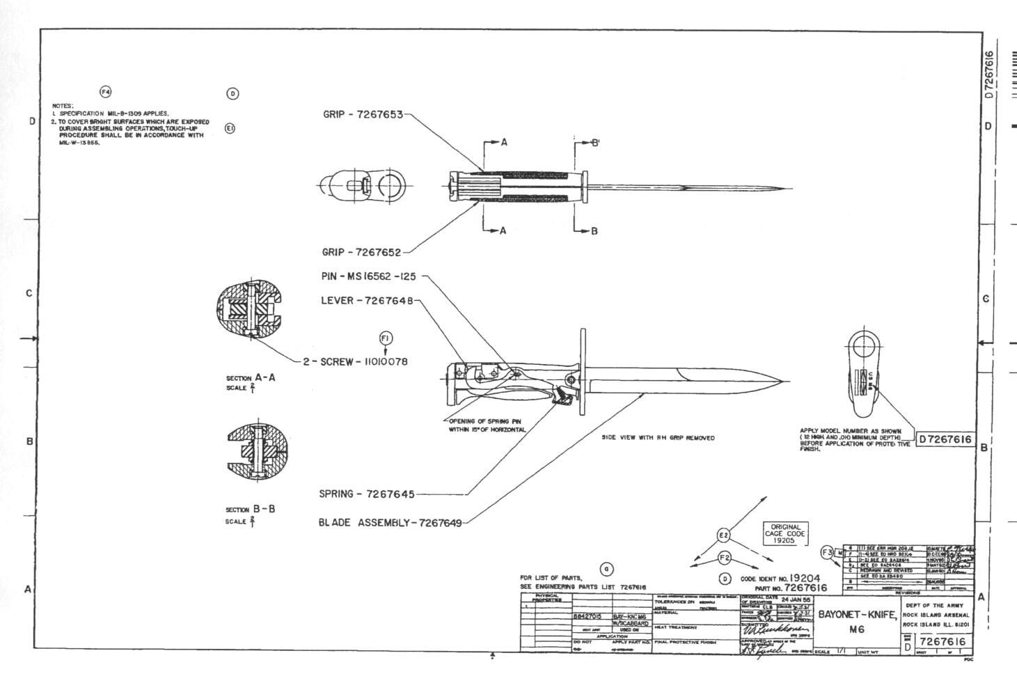 Схема m9 bayonet