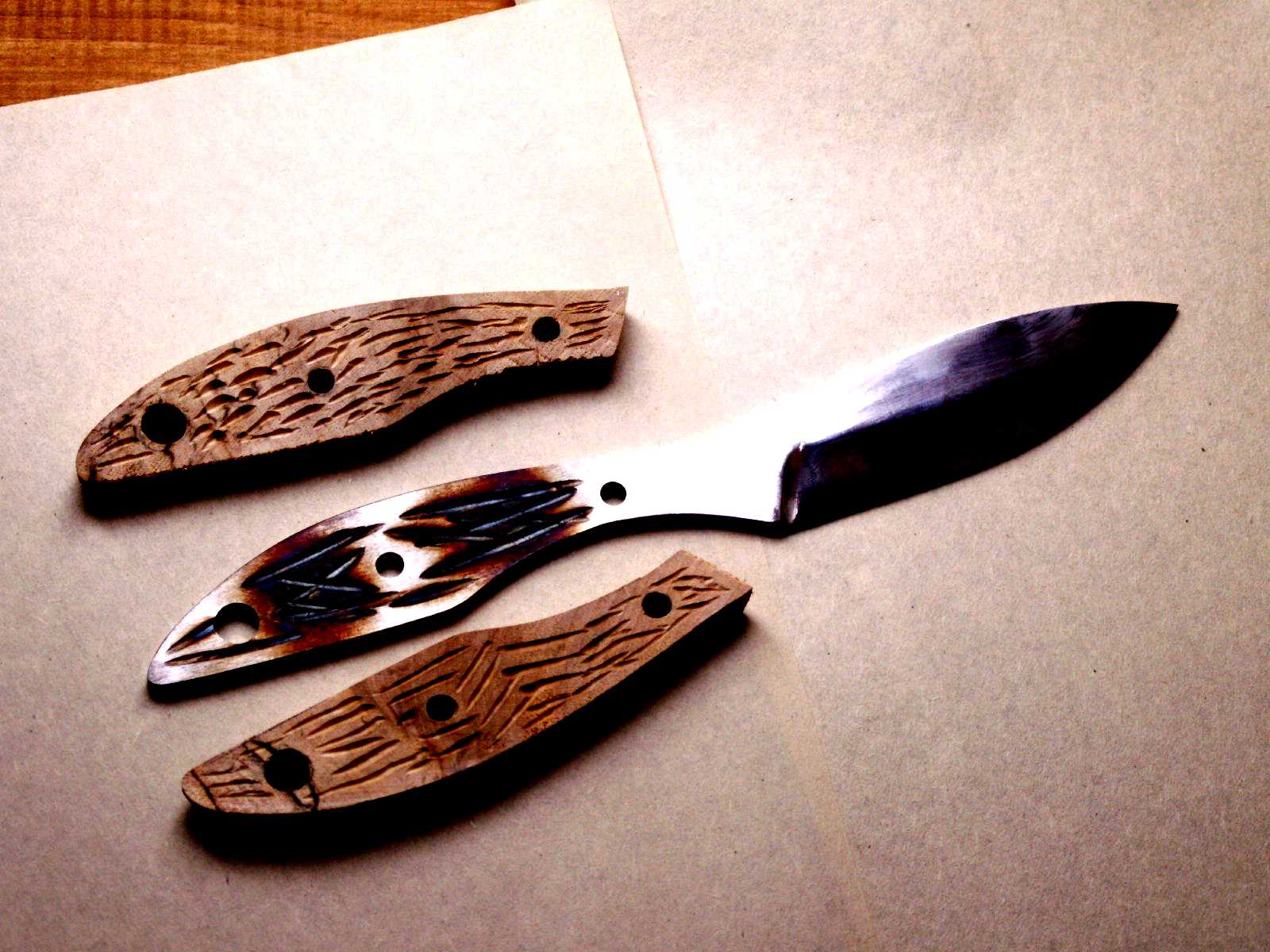 фото ножей с накладным