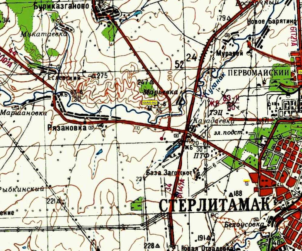 Город стерлитамак карта навигатор