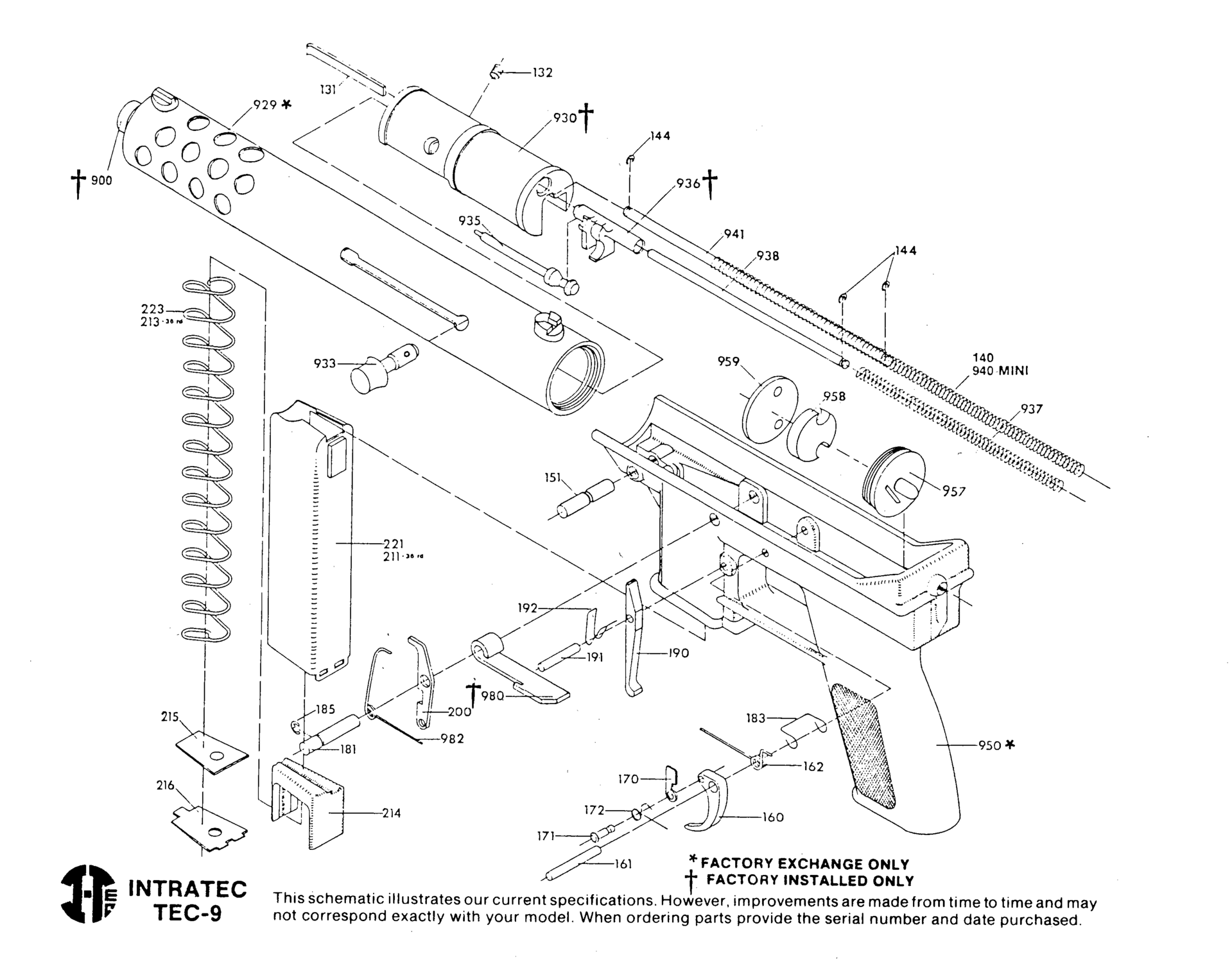 Tec 9 схема