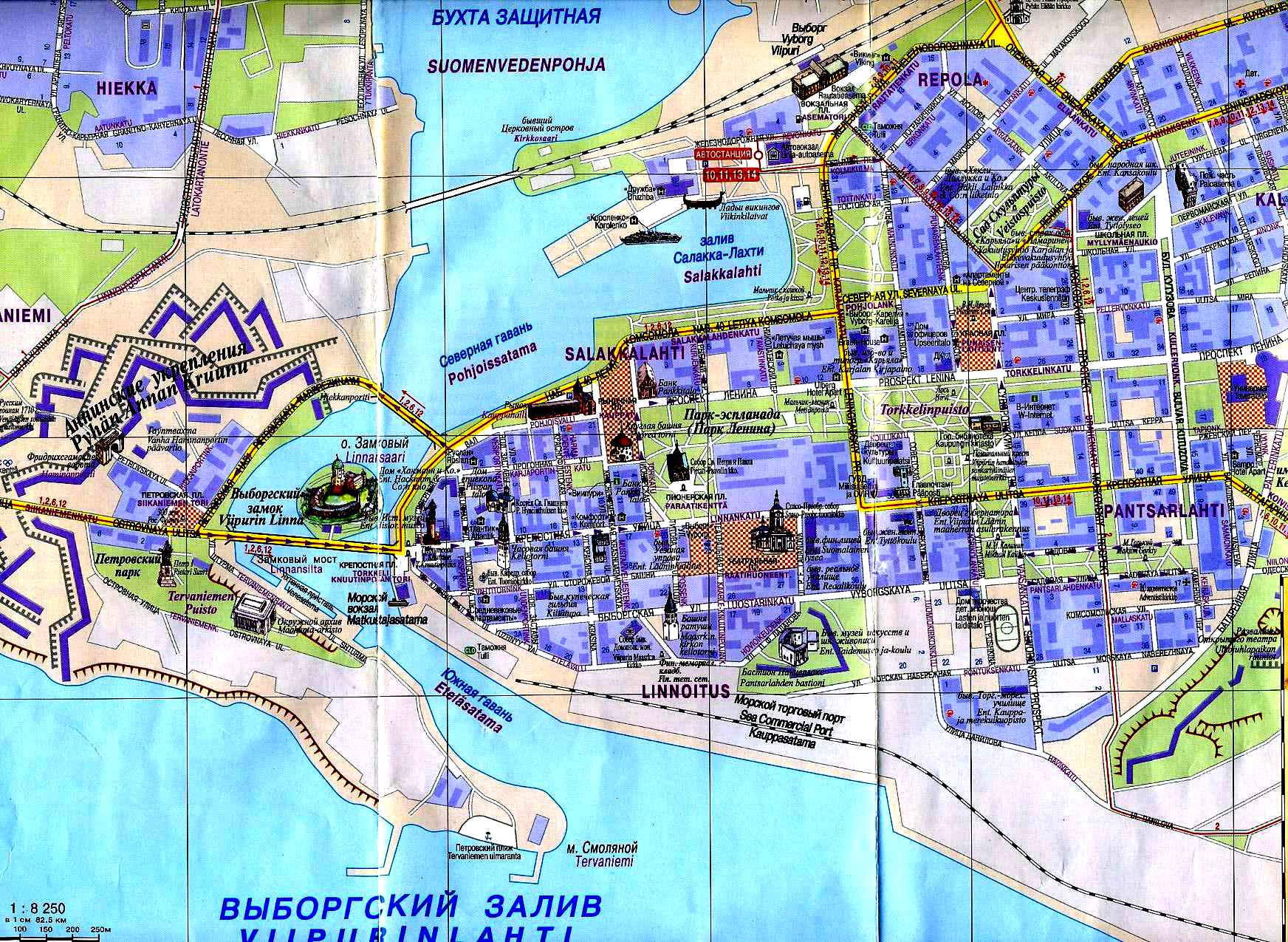 Выборг схема. Туристическая карта Выборга. Карта Выборга с достопримечательностями. Карта достопримечательностей Выборга с достопримечательностями. Выборг карта города.