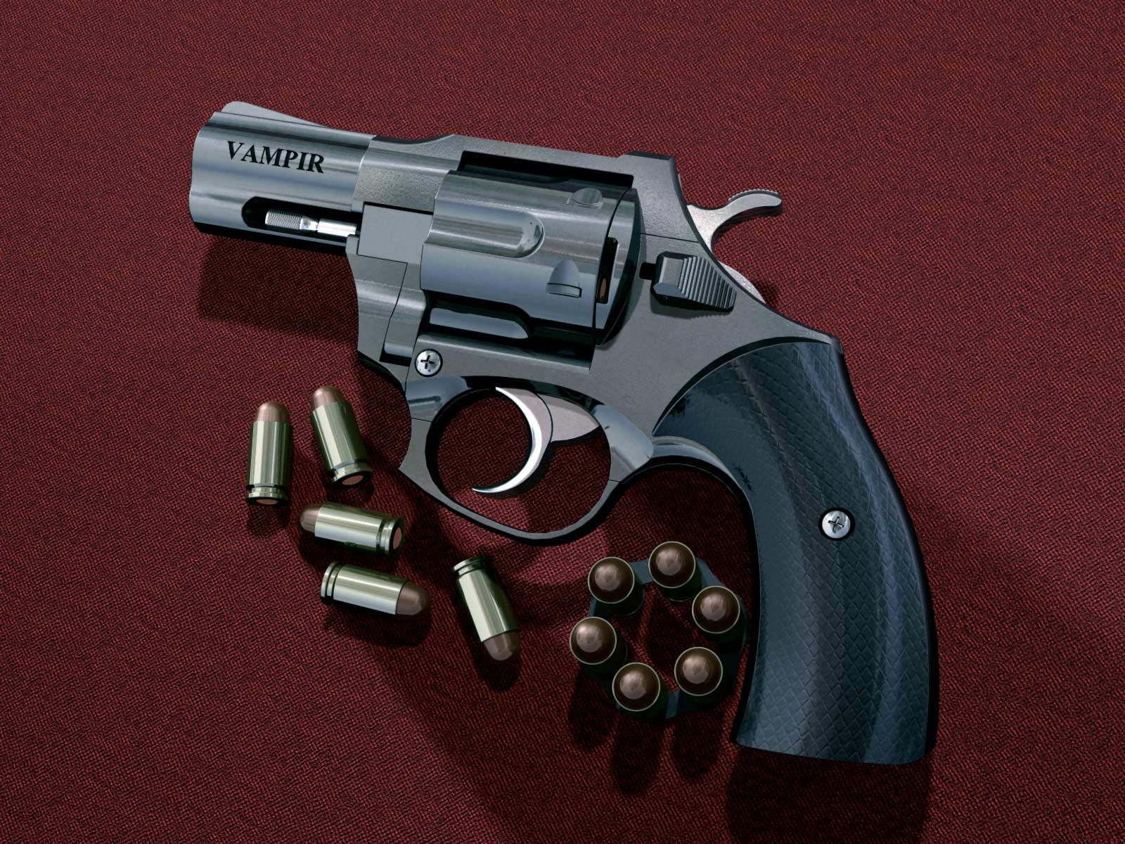 Gun 13. Револьвер обои на телефон.