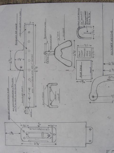 Browning m2 чертеж