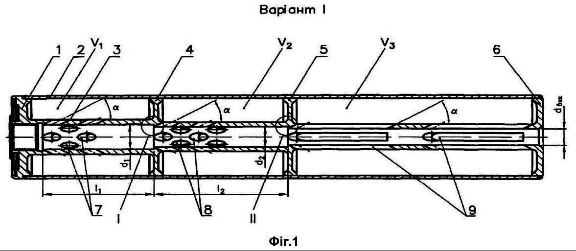 Чертеж глушителя для карабина