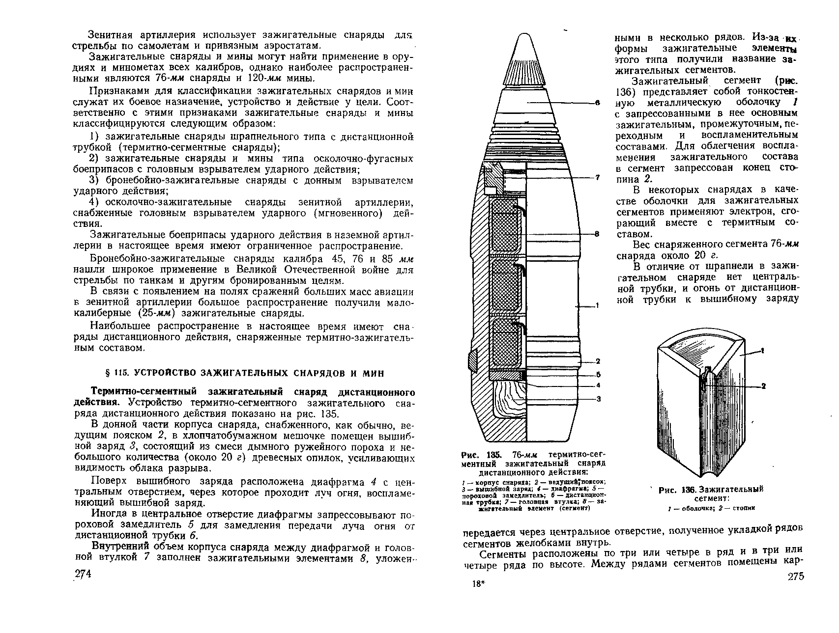 Устройство артиллерийского снаряда схема и принцип действия