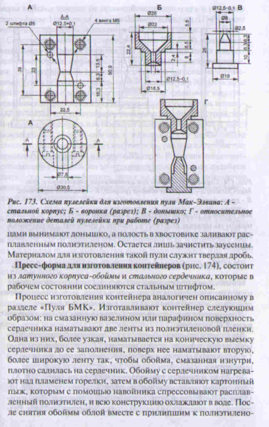 Изготовление грушки пули по чертежам и размерам