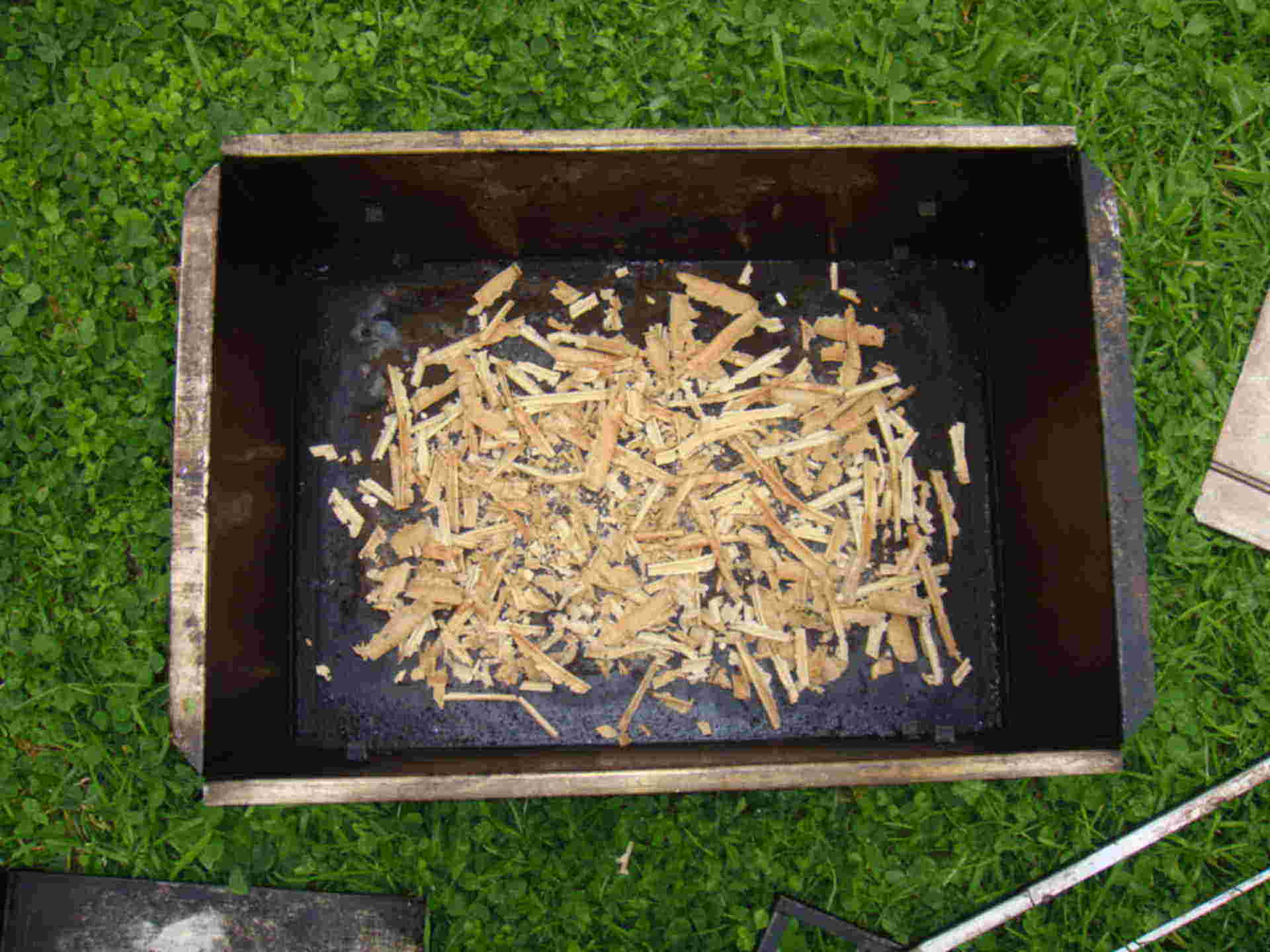 Щепа в коптильне. Коптильня на костре. Коптильня щепка. Как класть щепу в коптильню. Щепа для копчения коптильня.