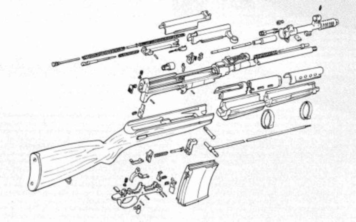 Конструкция карабина. Винтовка свт-40 схема. Самозарядная винтовка Токарева свт-40 схема. Винтовка Токарева свт-40 чертеж. Чертеж ложа винтовки свт 40.