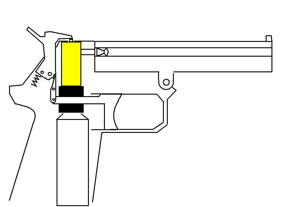 Схема мр пневматический пистолет