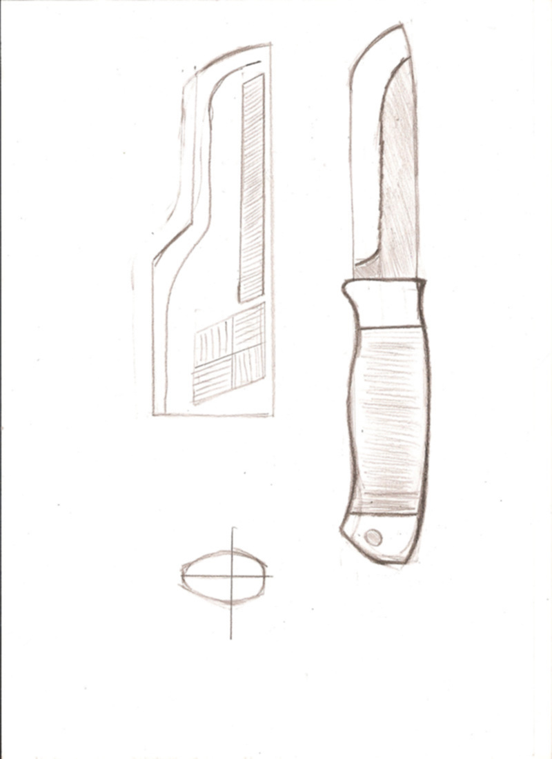 Нож поэтапно. Поэтапное рисование ножа. Эскизы ножей. Нож карандашом. Нож нарисовать карандашом.