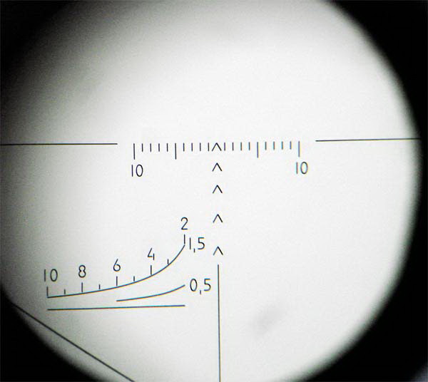 Сетка оптического прицела свд фото