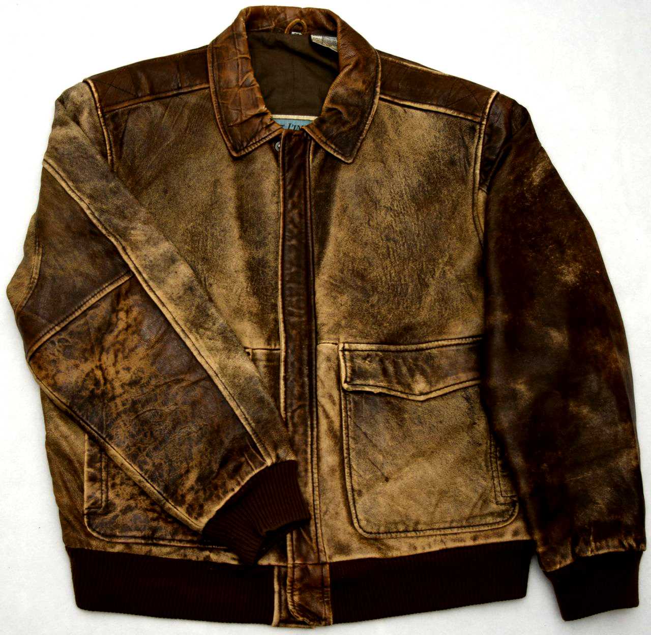 Очник кожаные куртки из бизона