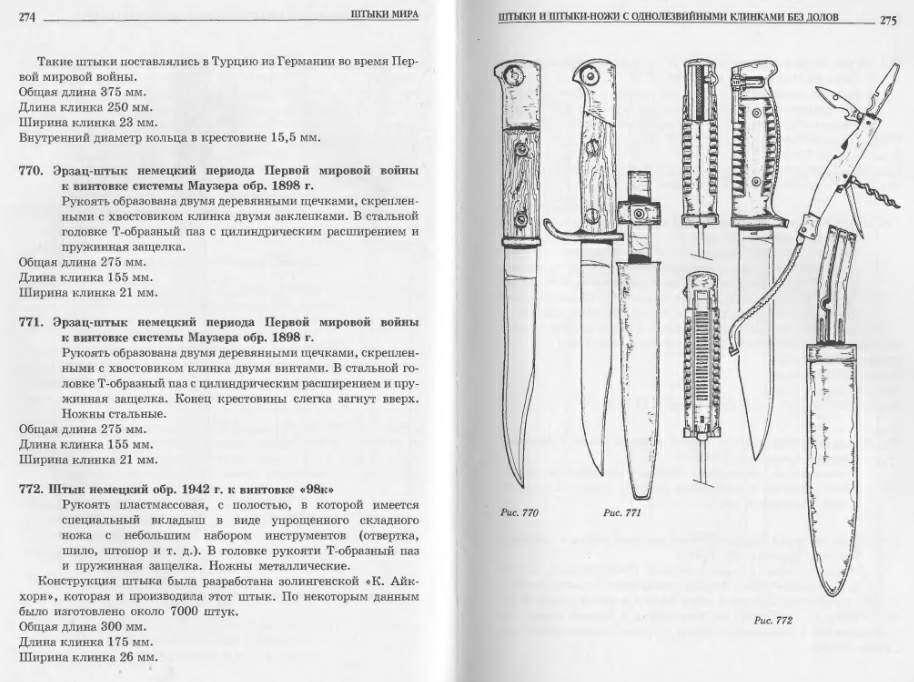 Чертеж кинжала сс с размерами