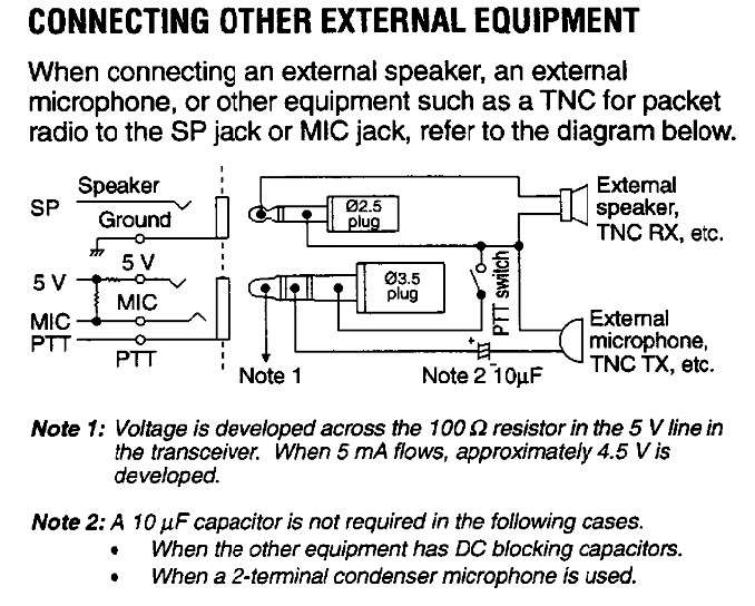 Yaesu vx 6 схема