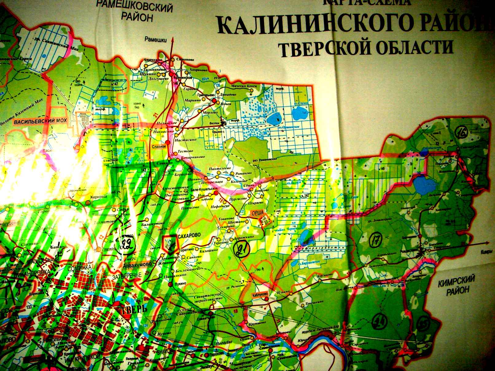 Карта охотника тверской области