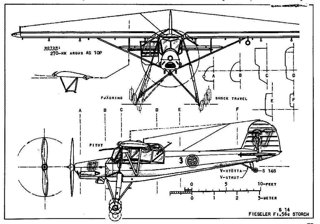 Kitfox aircraft чертежи