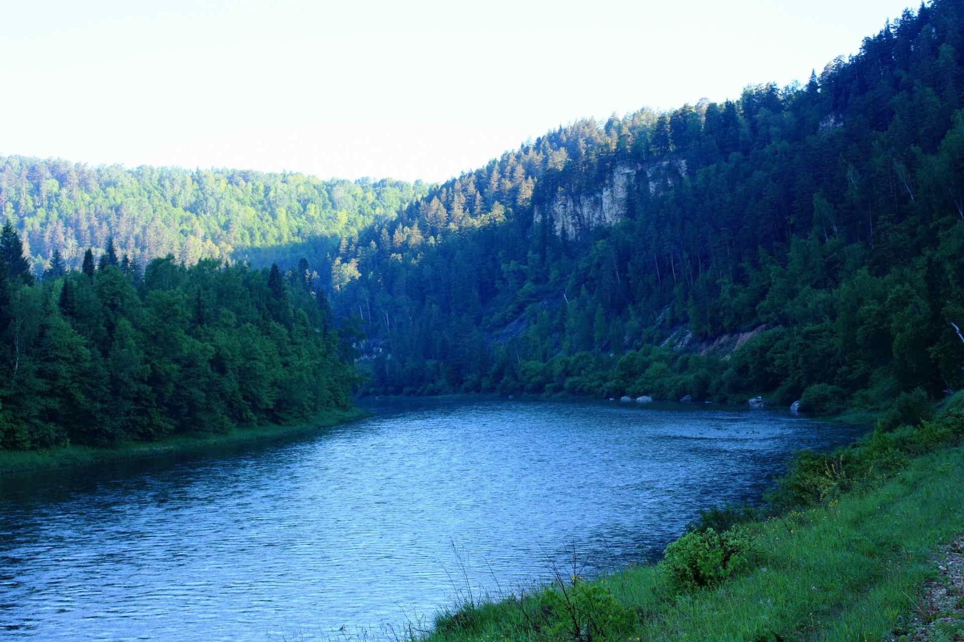 Магинск река Юрюзань