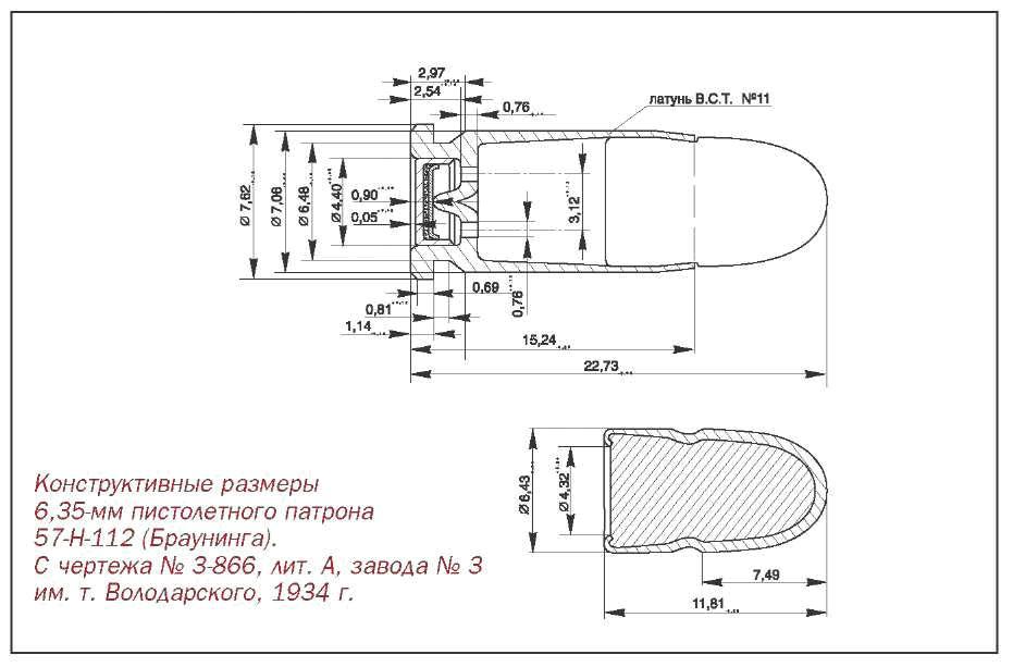 Мина 82мм чертеж