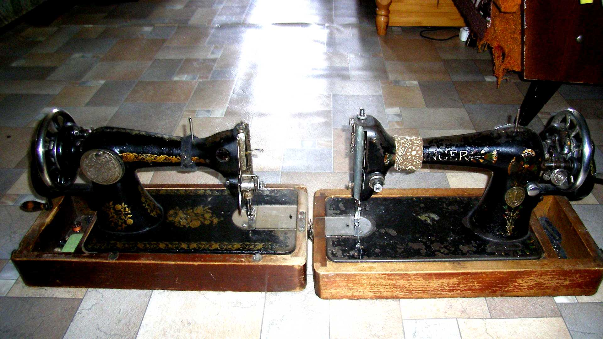 Старые швейные машинки ссср фото