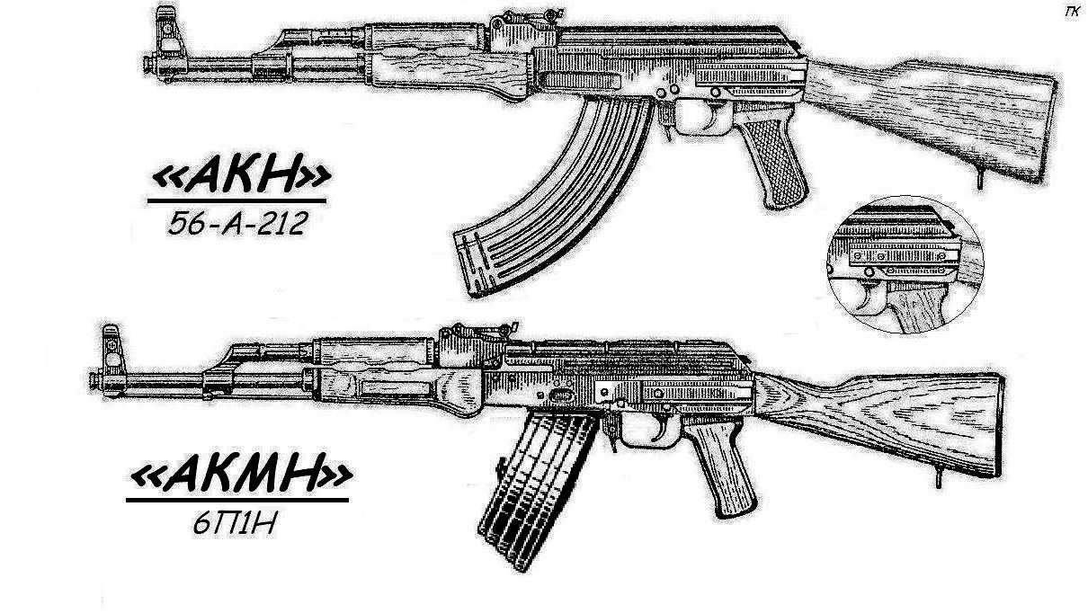 Чертеж ак 47 из фанеры