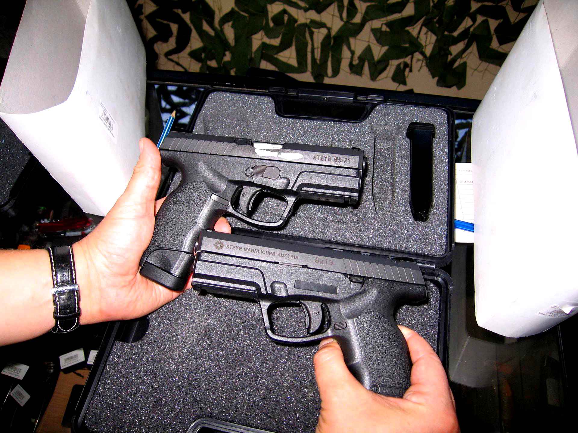 Steyr a1. Steyr m9-a1. Штайер м 9. Травмат Штайер.