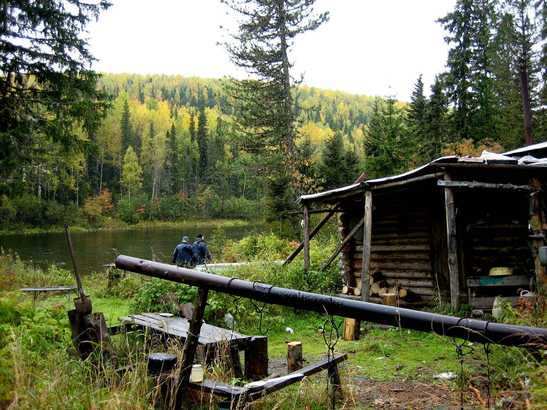 Наедине с тайгой фото избы