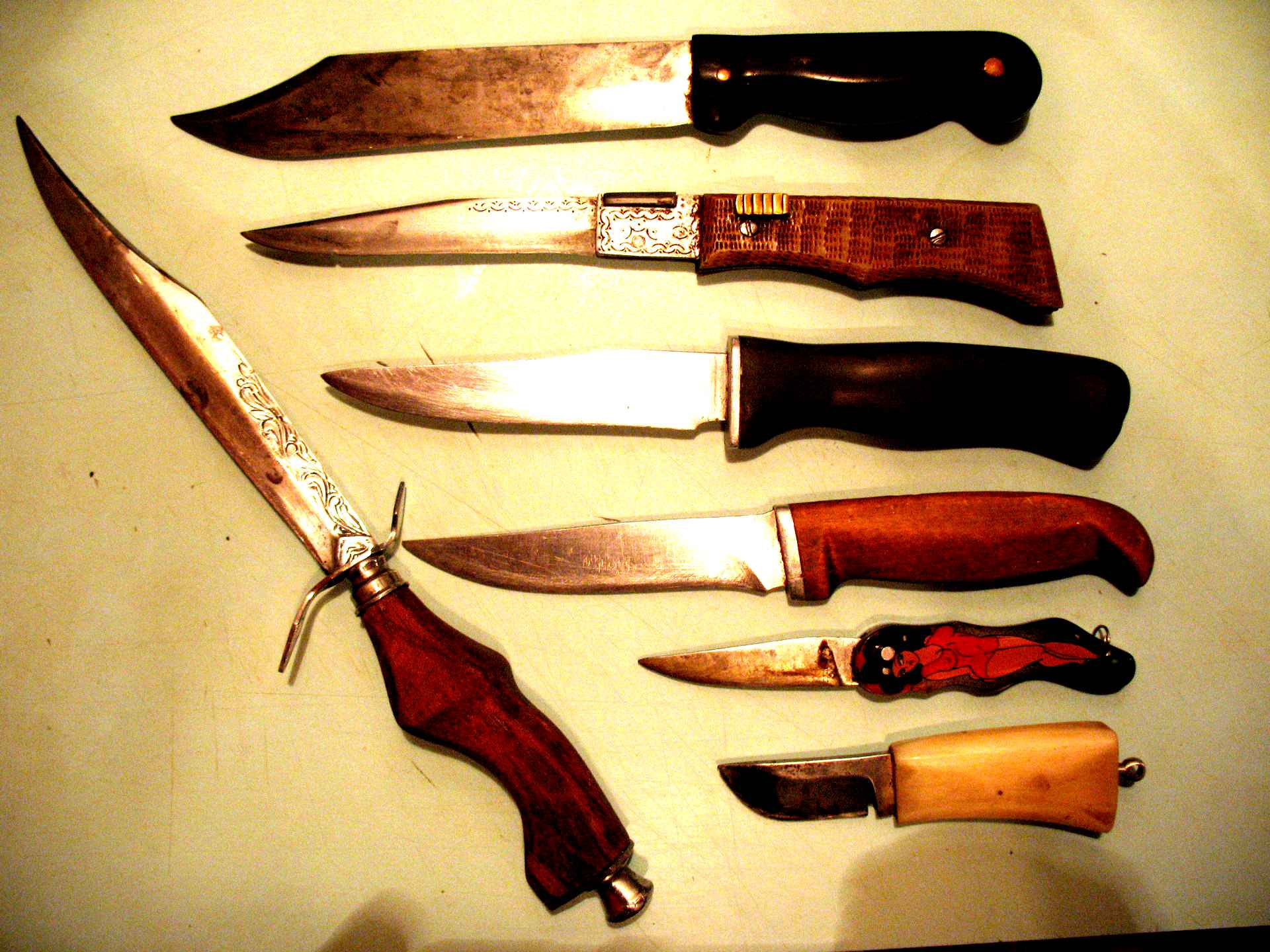 Зоновский охотничий нож