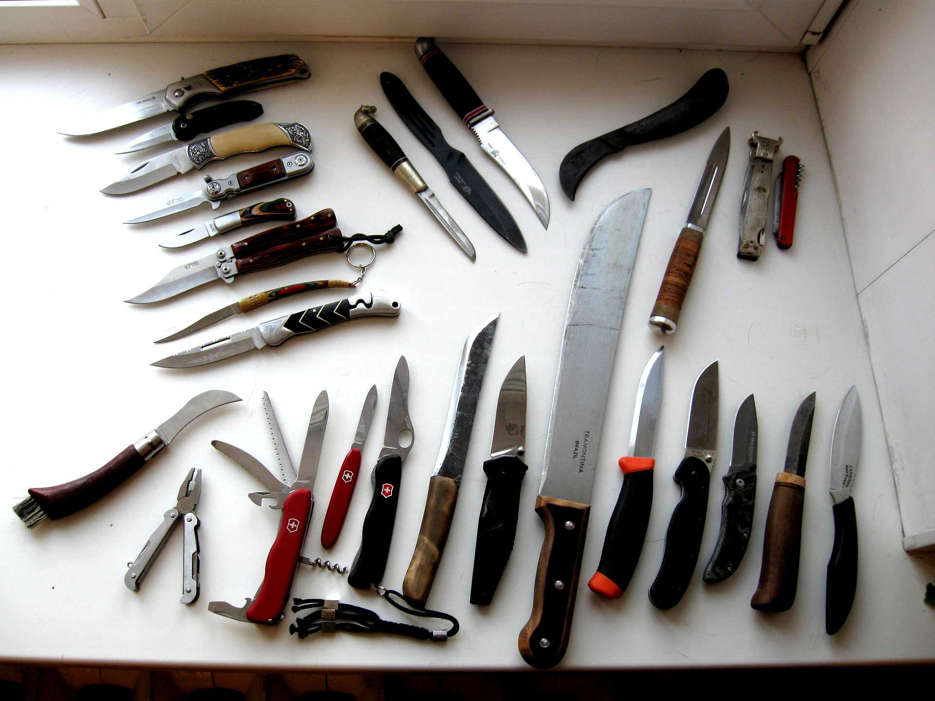 Коллекции ножей ножеманов