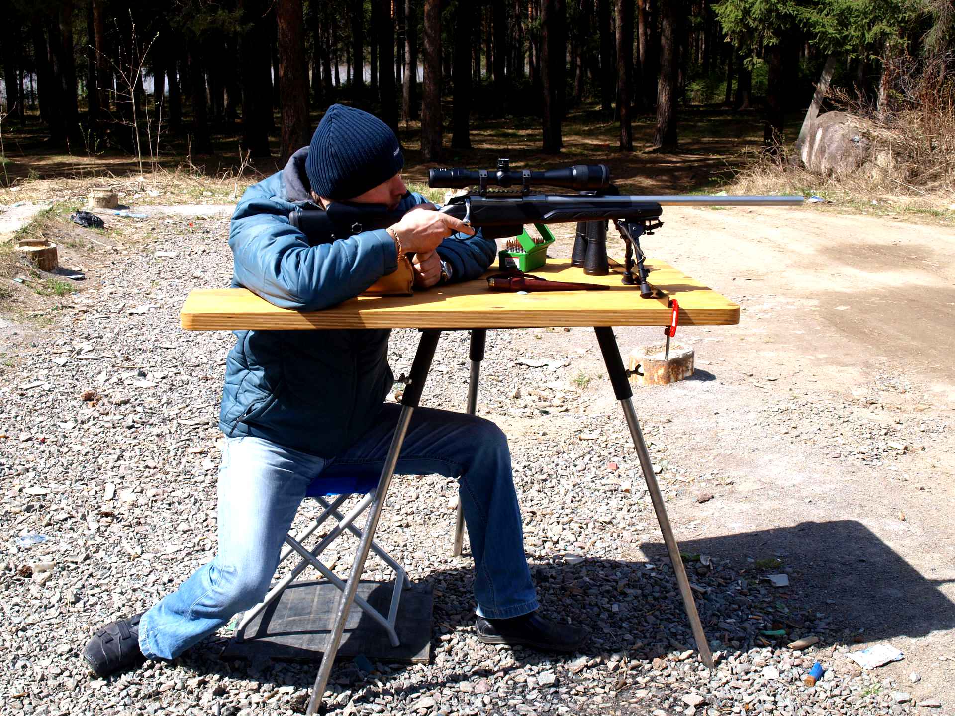 Станок для пристрелки оружия своими руками из дерева чертежи и фото
