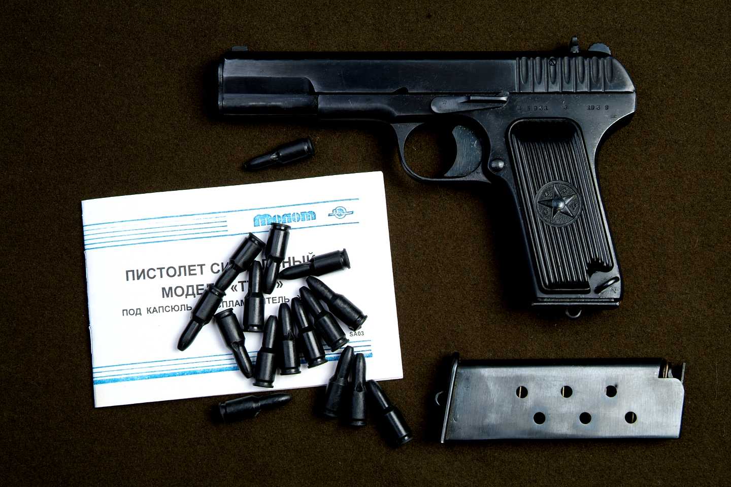 Черный рынок пистолетов. ТТ 33. ВПО-501 «Лидер».