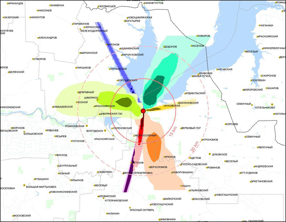 Карта радиации ростовской области