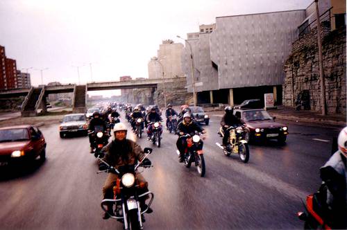 Рокеры на мотоциклах 90 х фото