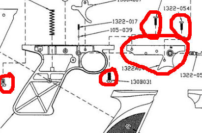 Crosman 1377 схема