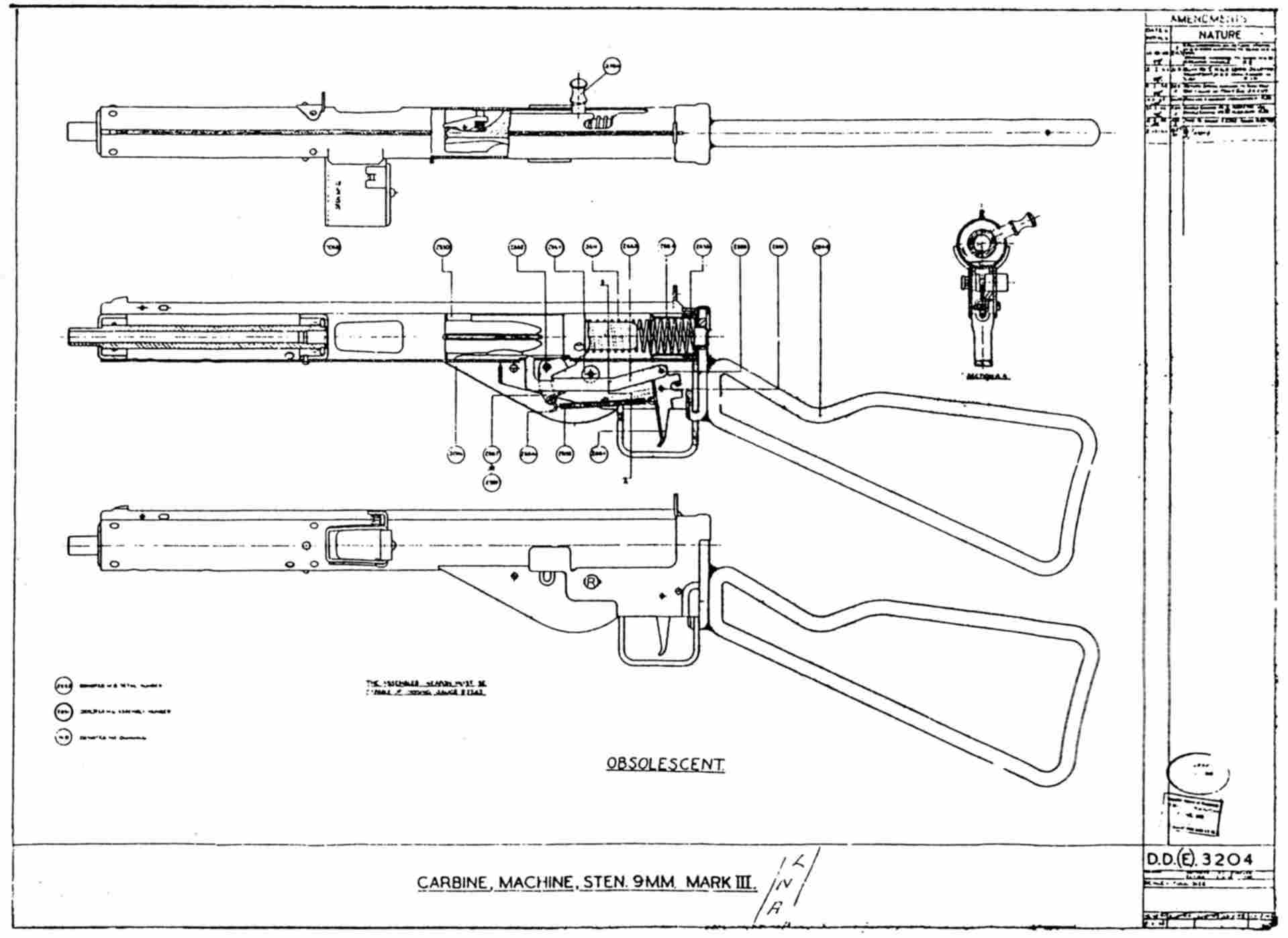 Чертеж пп. Чертежи пистолета пулемета sten. Стэн пистолет пулемет чертеж. Чертеж sten mk2. Пистолет пулемет Стэн схема.