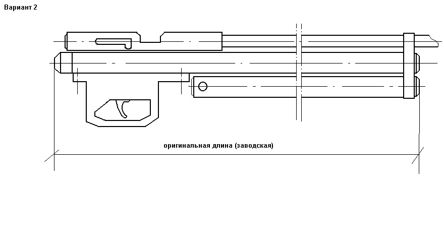 Чертеж pcp винтовки