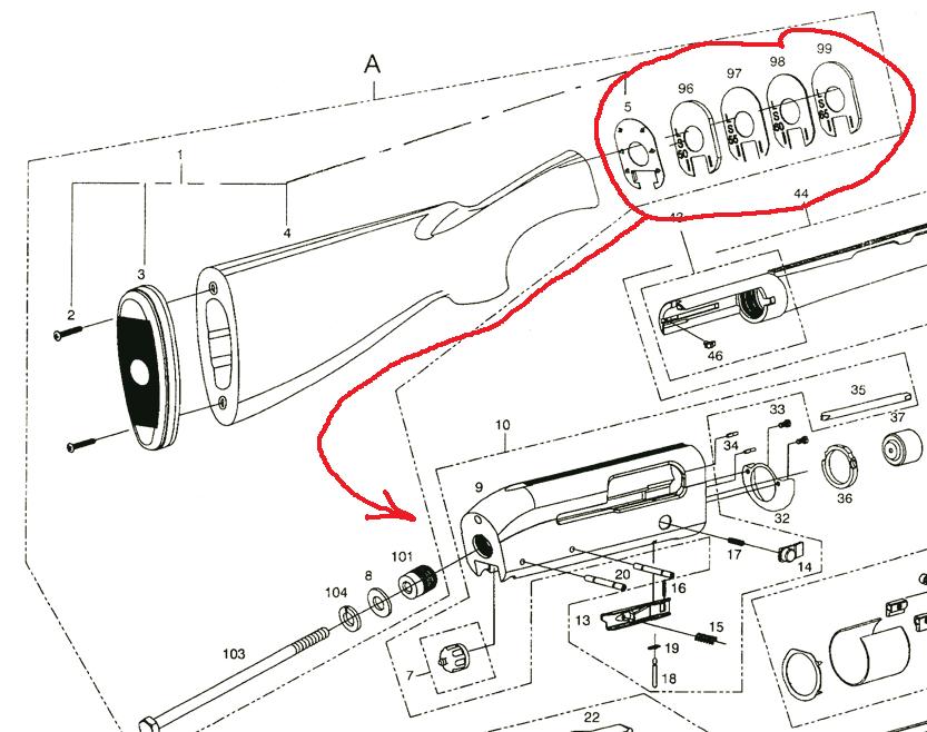 Взрыв схема benelli argo