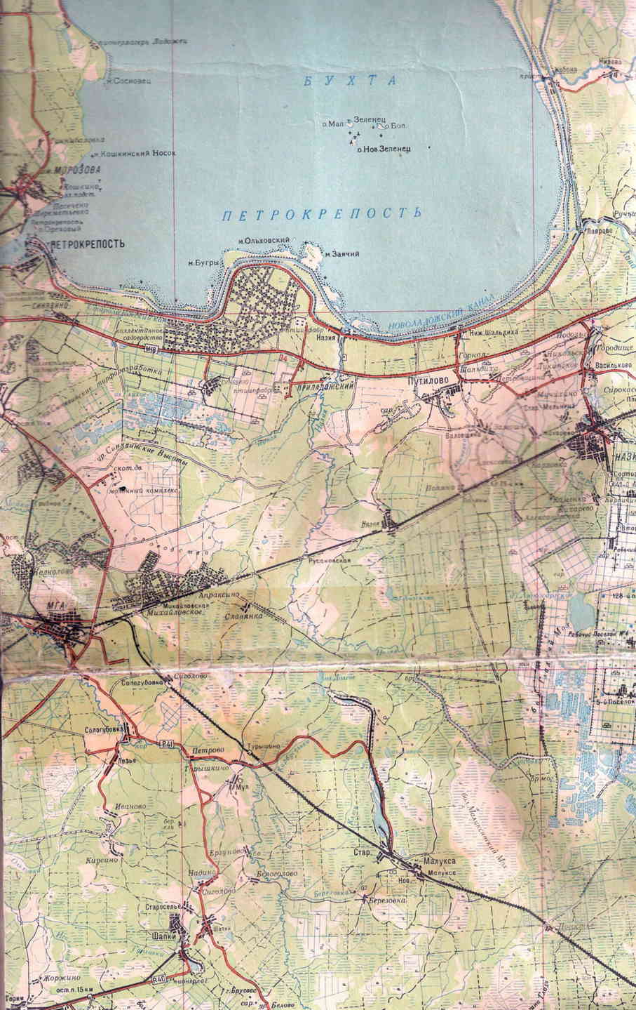 Норвинская область карта