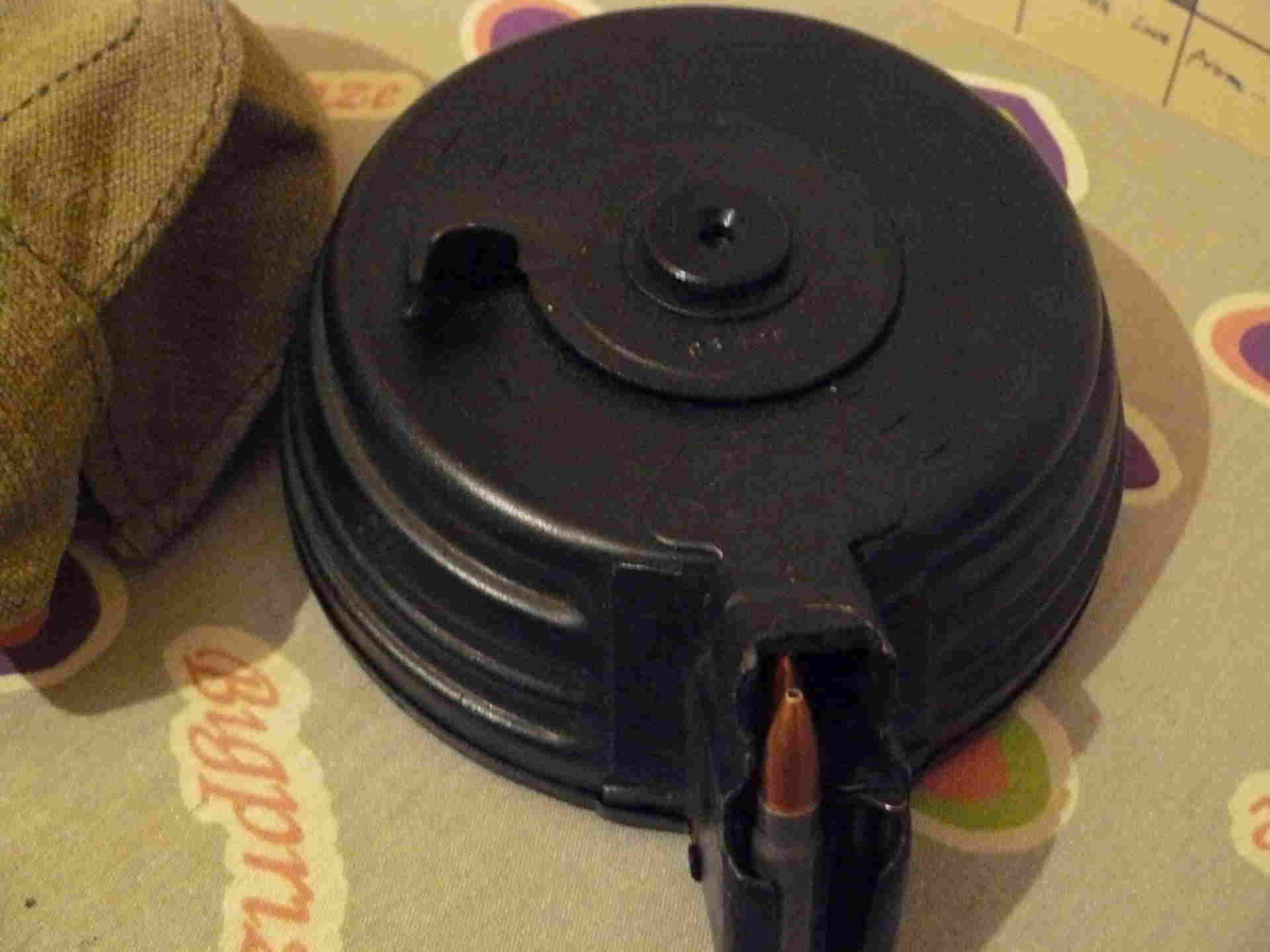 62х39. 45. 45. 62х39. барабан 100 патронов для ак 7.